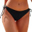 Women's Low-Rise Tie-Side Bikini Swimwear Solid Color 1