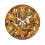 Retro Totem Samurai Wall Clock – Silent, Battery-Powered, Compatible with Home/Office/Bedroom 1