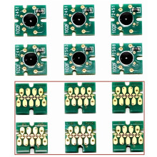T7251-T7254 T725A Compatible White Ink Cartridge Chip Use with SureColor F2000 F2100 SC-F2000 SC-F2100 Printers T725A00 White Chips 6PCS