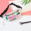 Marsupio olografico in PVC trasparente, set da 1 2