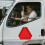 Auto Slow Moving Sign Triangle Reflective Warning Sign 1Pack 8