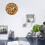 Retro Totem Samurai Wall Clock – Silent, Battery-Powered, Compatible with Home/Office/Bedroom 5