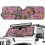 Pink Camo Windshield Sun Shade 16.14"x52.95" UV-Blocking 2