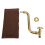 S Spout Antique Wall Faucet - Copper, Single Cold 2