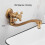 S Spout Antique Wall Faucet - Copper, Single Cold 7