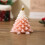 Pink Christmas Tree Scented Candles and Taper Candlesticks 4