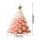 Pink Christmas Tree Scented Candles and Taper Candlesticks 3