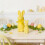 2 Pack Large Flocked Rabbit Easter Decorations, Spring Table Centerpieces, Solid Color Rabbit Figurines for Home & Party – Compatible with Easter 6