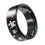Star Pearl Ring for Women Black Adjustable Size 12 4