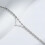 Sterling Silver Ankle Bracelet Oval Bead Chain 1 Piece 5