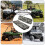 UTV Seat Covers Waterproof 2 Pack for Kawasaki Mule 4010 5