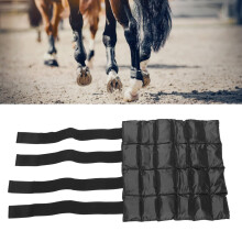 Reusable Horse Ice Pack Leg Wrap Gel Cooling Hock Ankle Knee Boots