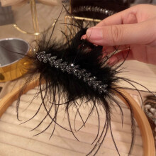 (2) Rhinestone Hair Claw for Women - Thick Hair