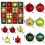Ensemble de 42 boules de Noël décoratives de 3 et 6 cm 1