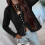 Leichte Strickjacke für Damen, einfarbig, lässiges Oberteil 5