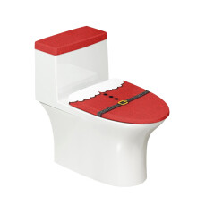 Christmas Decoration Toilet Seat Cover Set Adjustable