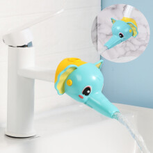 Couvercle de robinet pour enfant, motif éléphant bleu