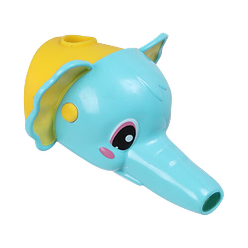Børnehane til badekar/tud, håndvask/bruserhane til børn, blåt Elephantt-design 1