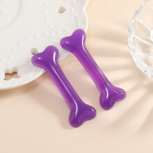 (Purple) Bone Hair Clips for Women & Girls, All Hair Types