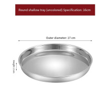 Moule à gâteau rond en acier inoxydable 16–34 cm