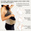 Pregnancy Belly Band Breathable Support Belt Black X-Large 4
