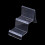 Clear acrylic wallet display stand leather 1 piece 5