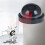 Telecamera di sicurezza analogica wireless per interni/esterni, con flash LED, cupola virtuale, plug & play e microfono integrato – compatibile con 7