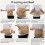 Pregnancy Belly Band Breathable Support Belt Black X-Large 7