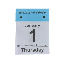 2026 Daily Tear-Off Calendar | Wall Calendar for Home, Bedroom, School, Classroom | Compatible with 2026
