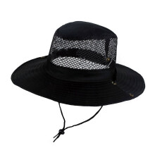 Atmungsaktiver Netz-Bucket-Hat für Damen und Herren – Breite Krempe, faltbar, Sonnenschutz, Angeln & Wandern – Geeignet für Outdoor-Aktivitäten