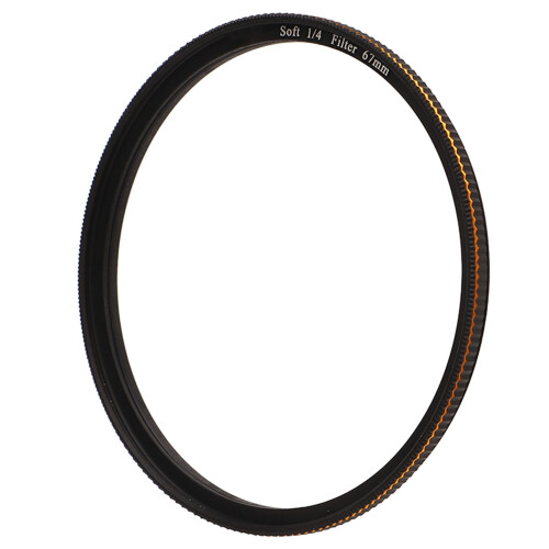 Optischer gefrosteter Filter 67mm für DSLR-Makroobjektiv Weiche Diffusion 1/4 Nebel-Effekt