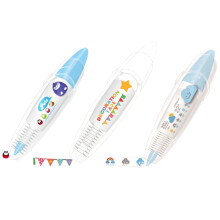 Decorative Pens, DIY Cute Animals Press Type Decorative Pen, Lace Decoration Tape Cute Scrapbooking Diary Decorative Correction Tapes