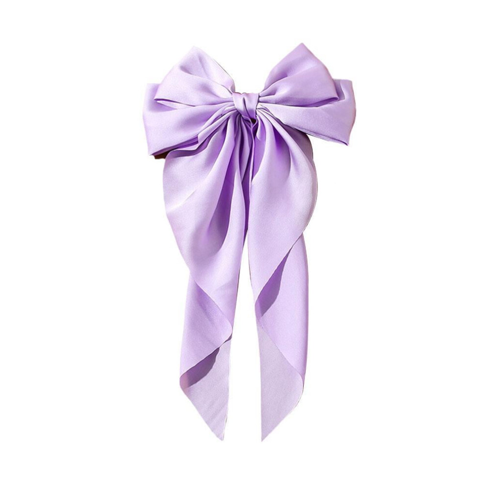 Summer Cloth Big Bow Hairpin for Women: Simple Retro Style, Lightweight and Easy to Fix