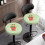 Housse de tabouret de bar Frog Strawberry, coussin taille S, lot de 2 3