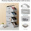 Stackable Hat Storage Boxes for Baseball Caps, 24-Cap Organizer with Clear Window & Cardboard for Closet 3
