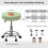 Housse de tabouret de bar Frog Strawberry, coussin taille S, lot de 2 6