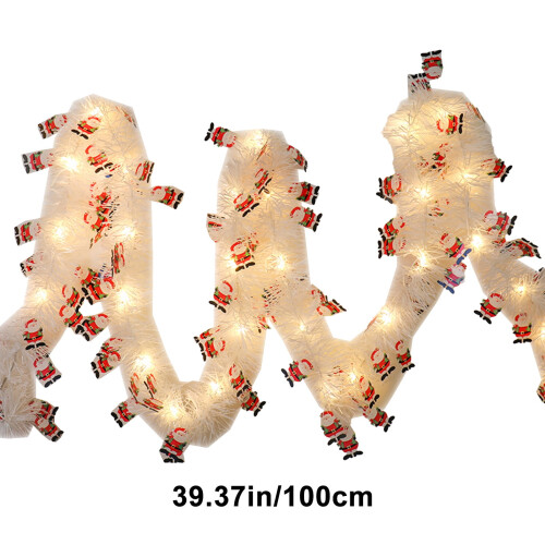 LED-Lichterkette aus Kupferdraht, 100 cm, Gelb 1