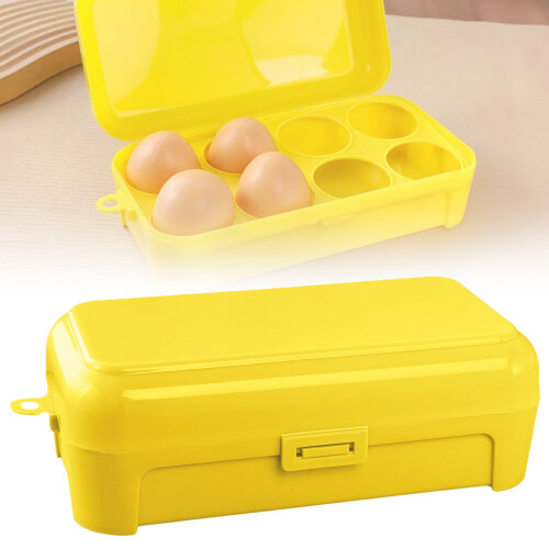 Deviled Egg Containers with Lid – Hard-Boiled Egg Organizer for Refrigerator, Fridge Storage Tray 1