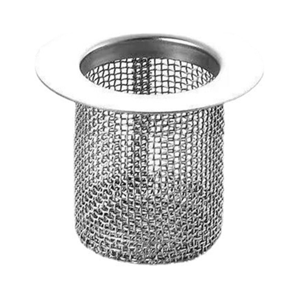 Stainless Steel Bathroom Sink Drain Strainer Filter Screen, Hair Trap Anti-Clog Mesh Basket, 1 Pc Â Compatible With Standard Drains 9482726334712