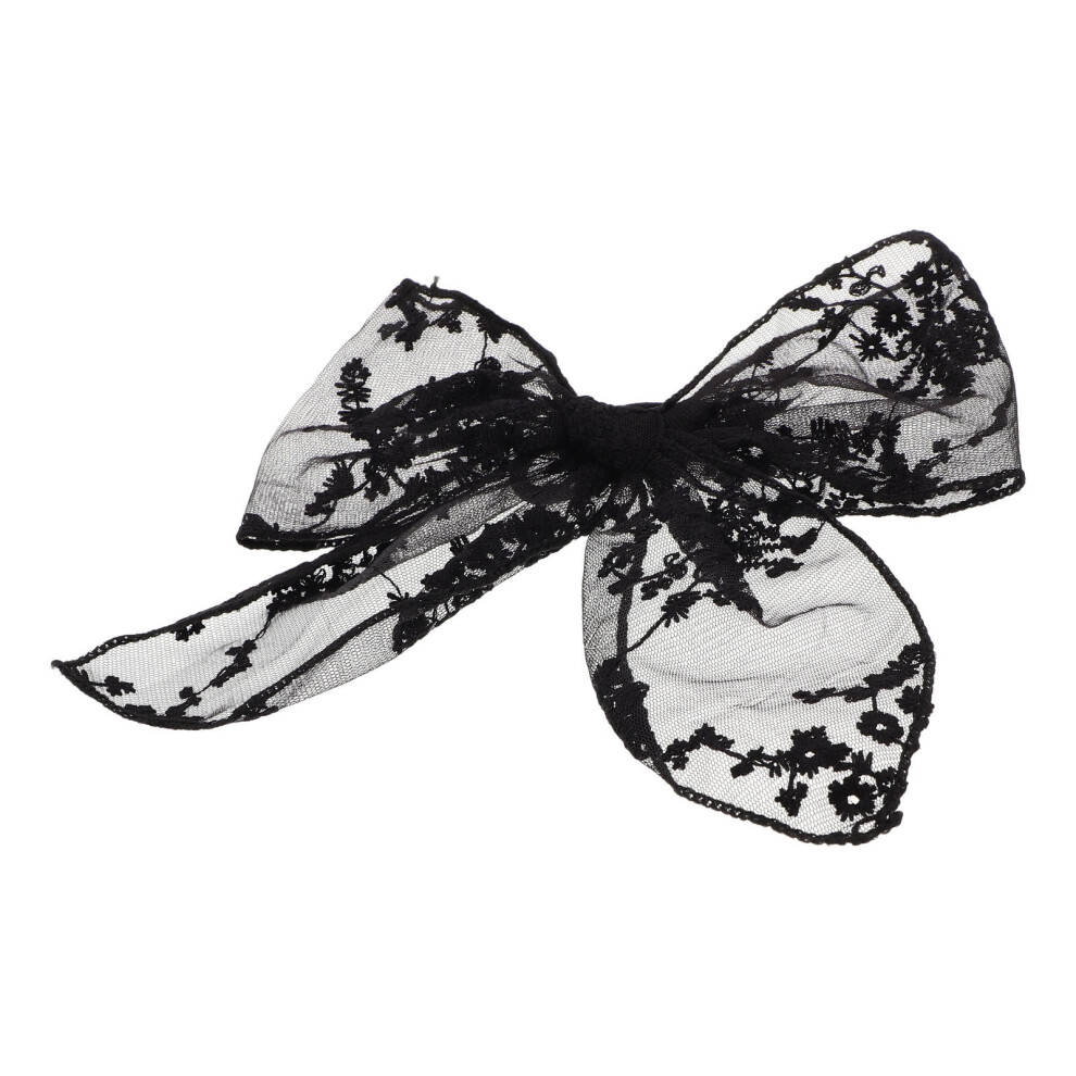 Worgeous Lace Hair Bows Cute Hair Ties Hair Accessories Big Bow Decor Hair Scrunchies Hair Rope For Wedding For Women Girls
