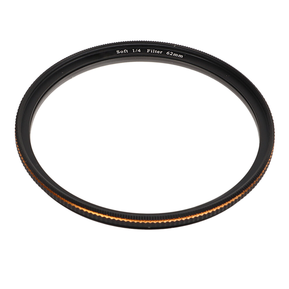 62Mm Soft Diffusion 1/4 Filter For Dslr Camera Micro Lens, Dreamy Cinematic Effect 4661387590810