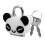 Cartoon Luggage Lock with Key 1 Set 5