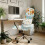 Ensemble de décoration de bureau : housse de chaise, support de télécommande, distributeur de mouchoirs. 2
