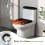 Elastischer WC-Deckel mit Flammenmuster, staubdicht, verstellbar 4