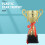 Golden Lightweight Plastic Trophy for Ceremony and Celebration Decor 5