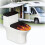 Elastischer WC-Deckel mit Flammenmuster, staubdicht, verstellbar 6
