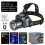 Outdoor multifunctional strong light lamp head with illuminated light- 5