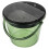 Tea Dregs Drainage Bucket with Lid Light Green 6