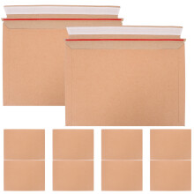 30pcs Rigid Mailers Self Seal Stay Flat Cardboard Shipping Envelopes Mailing Photos Documents Cards Thank You Cards For Small Business Home