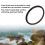 Soft Diffusion 1/4 Filter 62mm Matte Frosted Glass 3